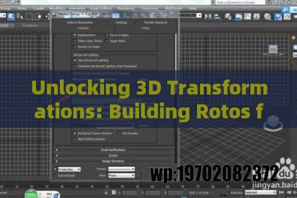 Unlocking 3D Transformations: Building Rotos from Axis and Angle in Seconds