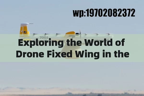 Exploring the World of Drone Fixed Wing in the US