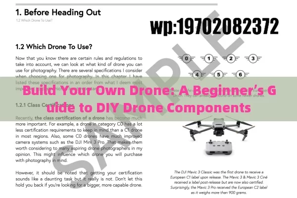 Build Your Own Drone: A Beginner’s Guide to DIY Drone Components