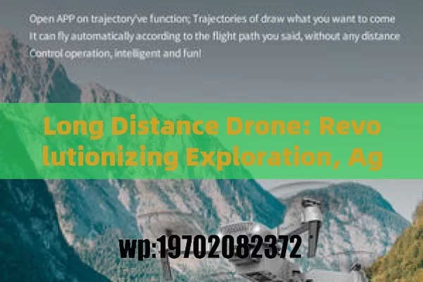 Long Distance Drone: Revolutionizing Exploration, Agriculture, and Safety