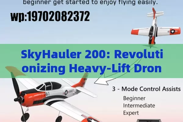 SkyHauler 200: Revolutionizing Heavy-Lift Drones for Modern Demands