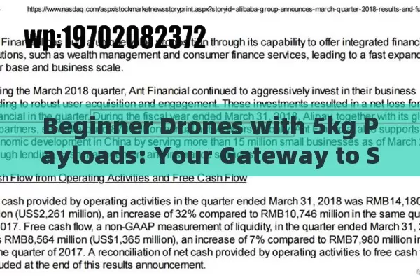 Beginner Drones with 5kg Payloads: Your Gateway to Sky-High Adventures